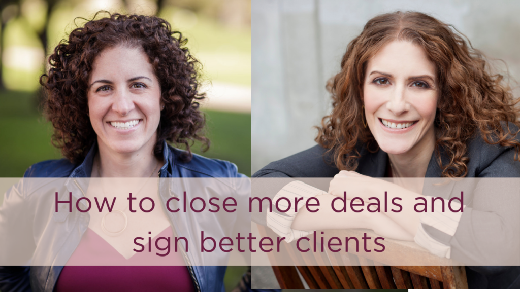 build a sales process and close more deals with Leah Neaderthal